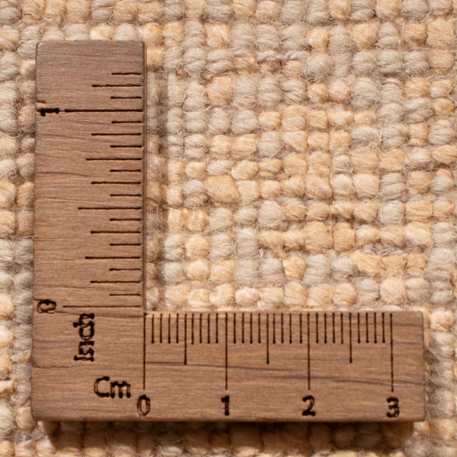 Tappeto corsia Tappeto di design - 248 x 76 cm - beige chiaro
