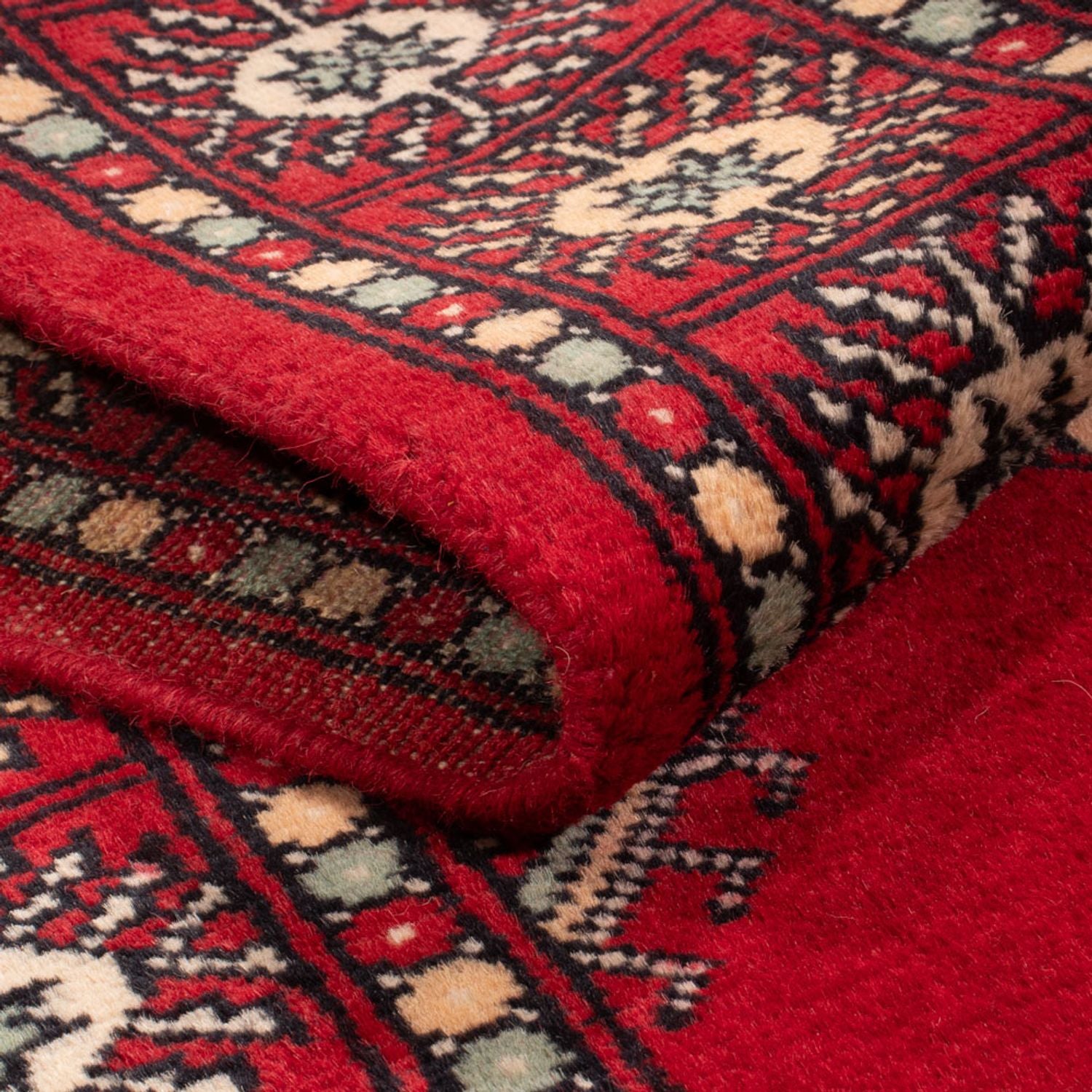 Tappeto corsia Tappeto Pakistani - 255 x 77 cm - rosso