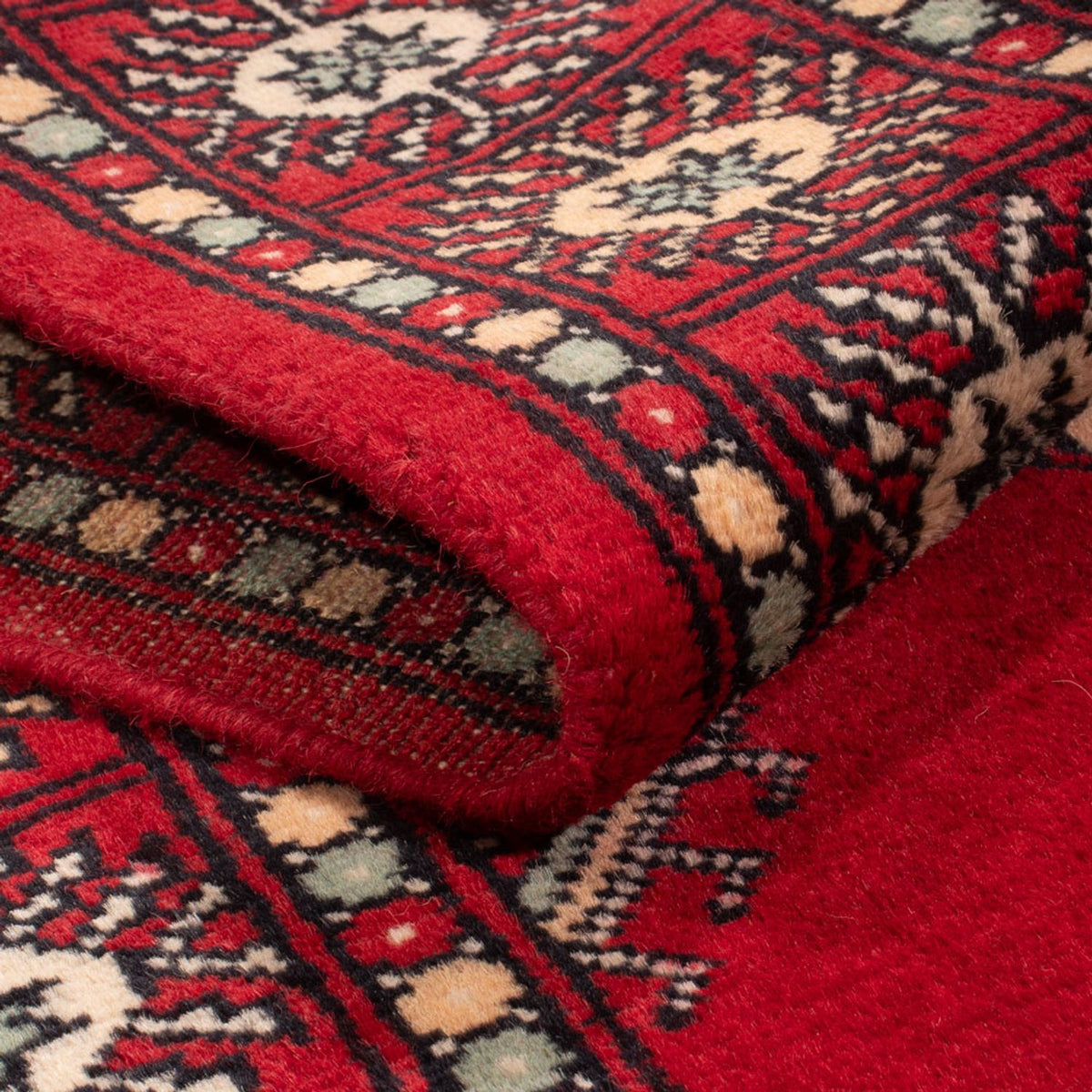 Tappeto corsia Tappeto Pakistani - 255 x 77 cm - rosso