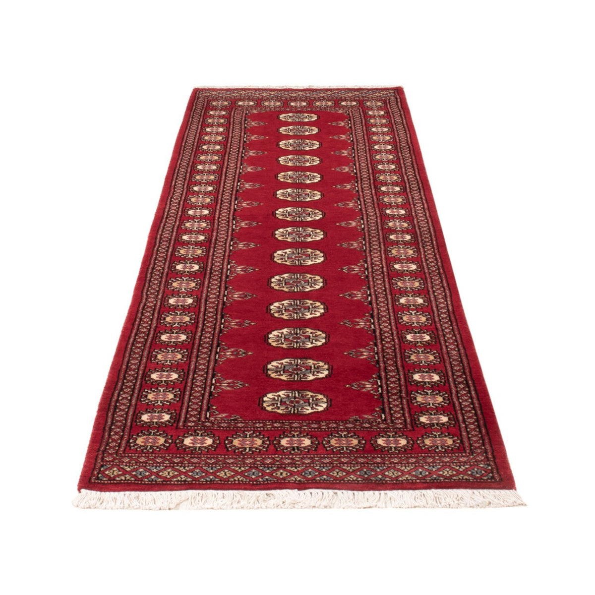 Tappeto corsia Tappeto Pakistani - 246 x 77 cm - rosso