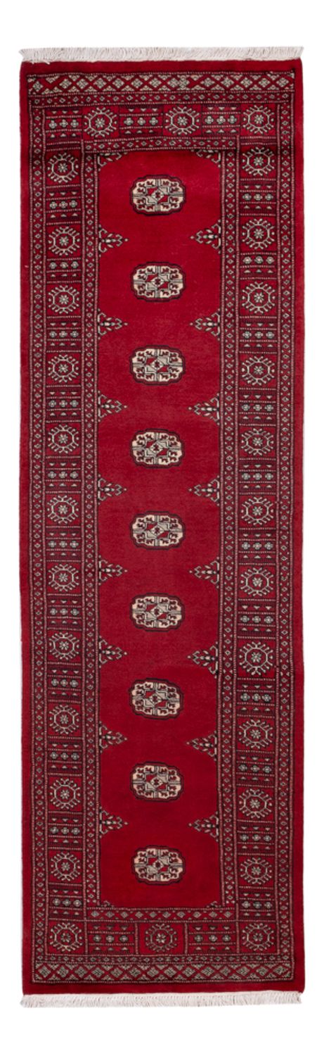 Tappeto corsia Tappeto Pakistani - 257 x 75 cm - rosso