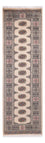 Tappeto corsia Tappeto Pakistani - 249 x 77 cm - beige