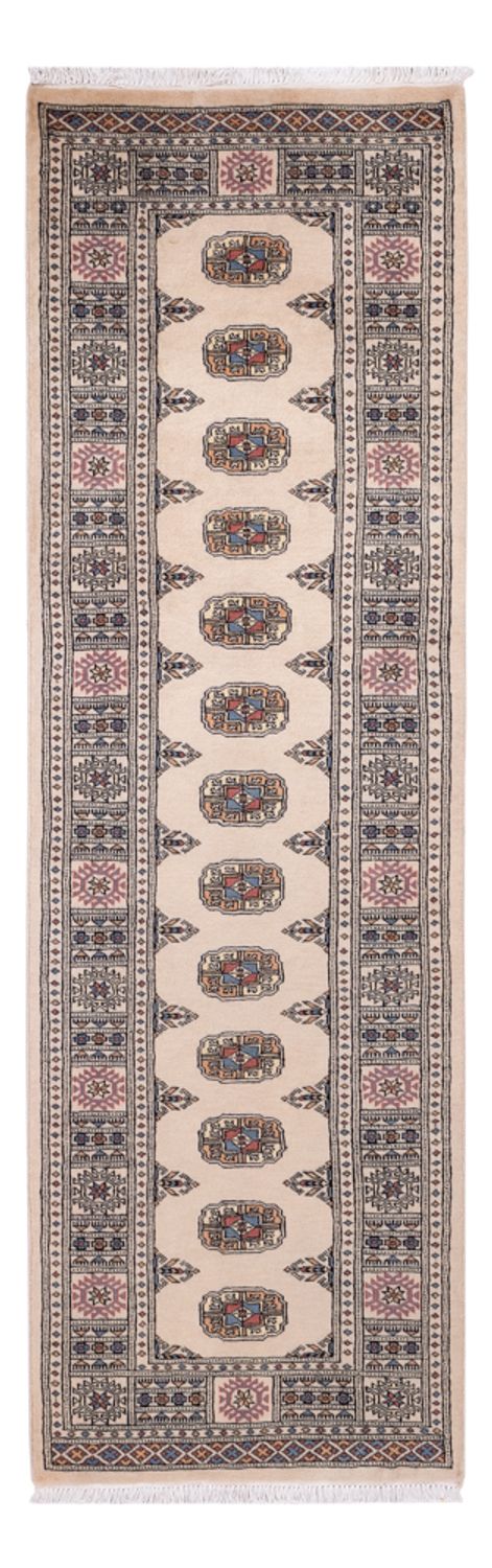Tappeto corsia Tappeto Pakistani - 249 x 77 cm - beige