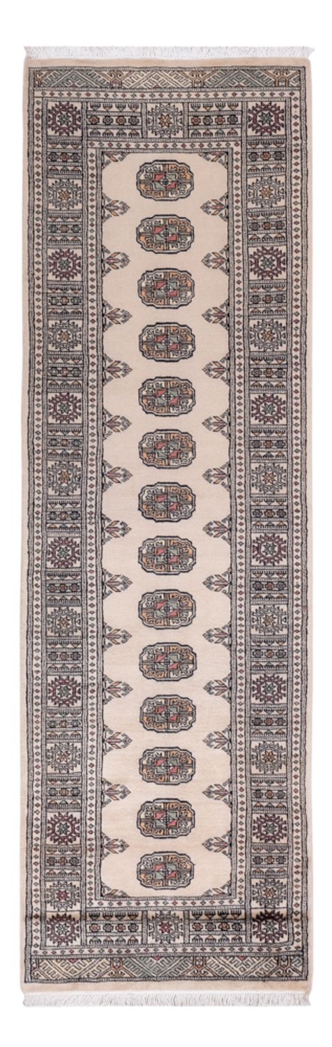 Tappeto corsia Tappeto Pakistani - 254 x 77 cm - beige
