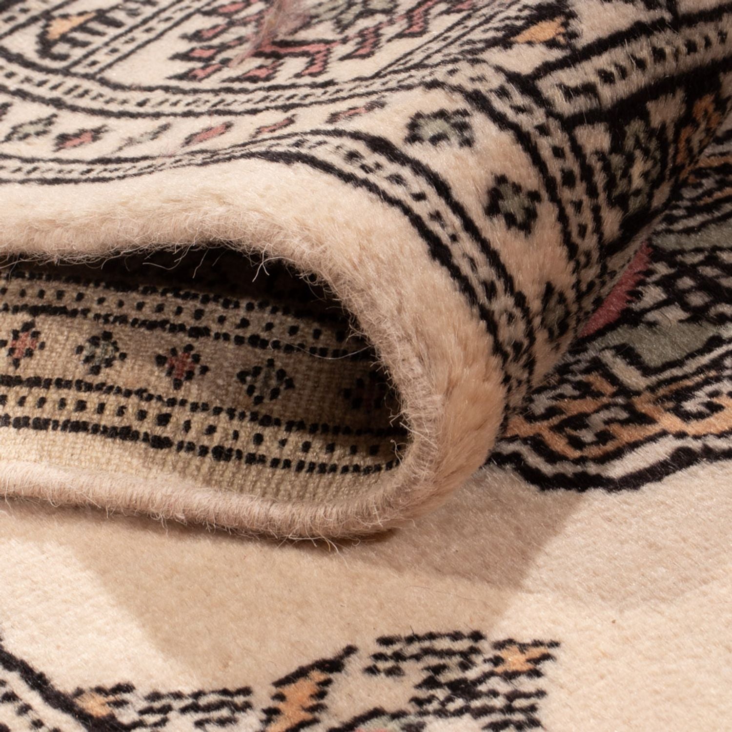 Tappeto corsia Tappeto Pakistani - 254 x 77 cm - beige