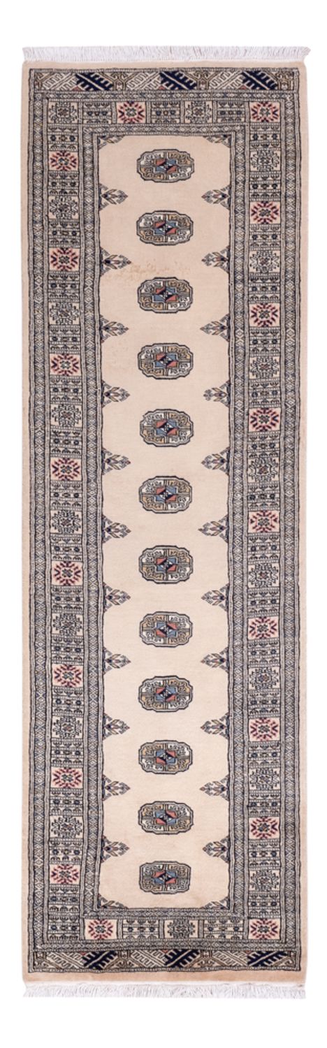 Tappeto corsia Tappeto Pakistani - 253 x 79 cm - beige