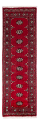Tappeto corsia Tappeto Pakistani - 242 x 76 cm - rosso