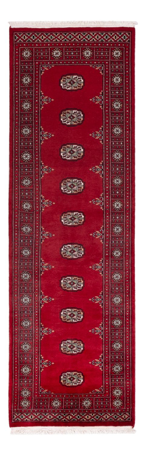 Tappeto corsia Tappeto Pakistani - 242 x 76 cm - rosso
