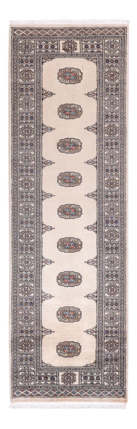 Tappeto corsia Tappeto Pakistani - 247 x 77 cm - beige