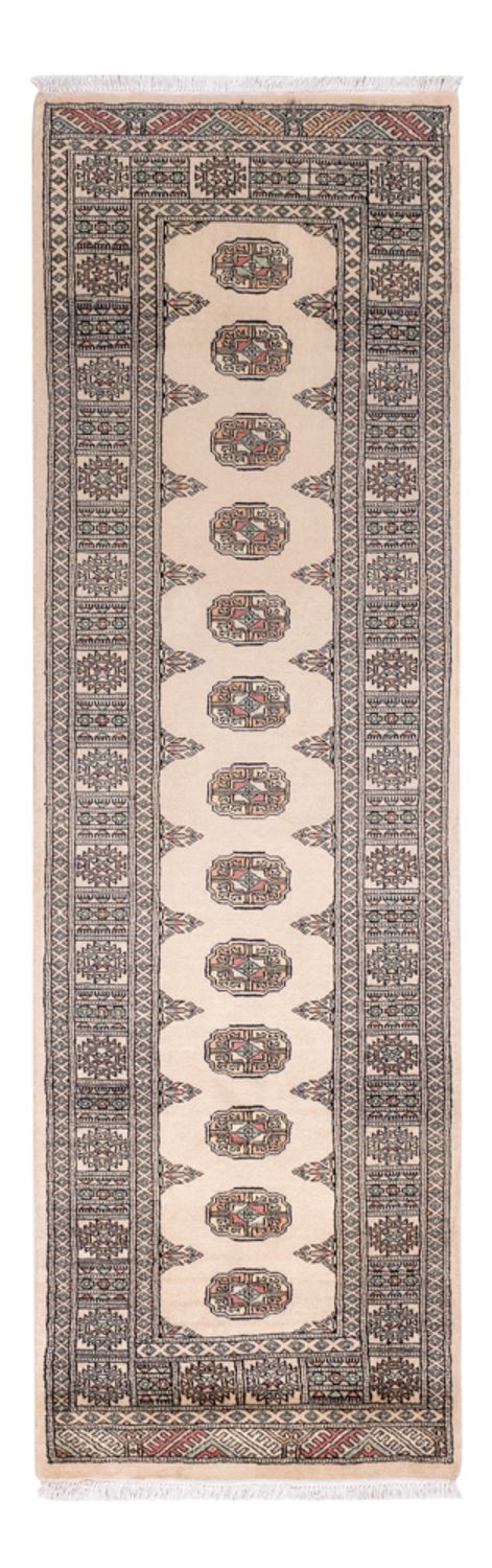 Tappeto corsia Tappeto Pakistani - 248 x 77 cm - beige
