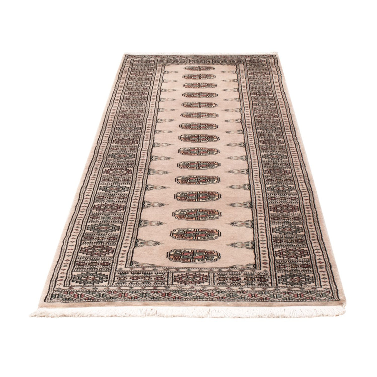 Tappeto corsia Tappeto Pakistani - 237 x 77 cm - beige