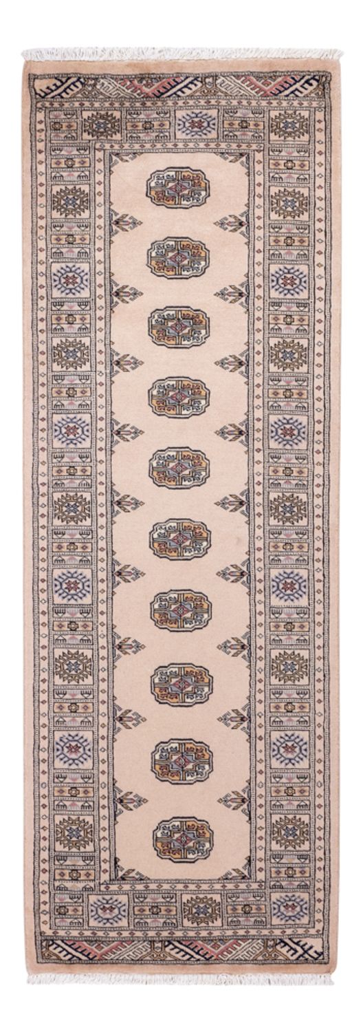 Tappeto corsia Tappeto Pakistani - 224 x 79 cm - beige