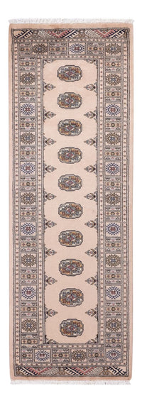 Tappeto corsia Tappeto Pakistani - 224 x 79 cm - beige