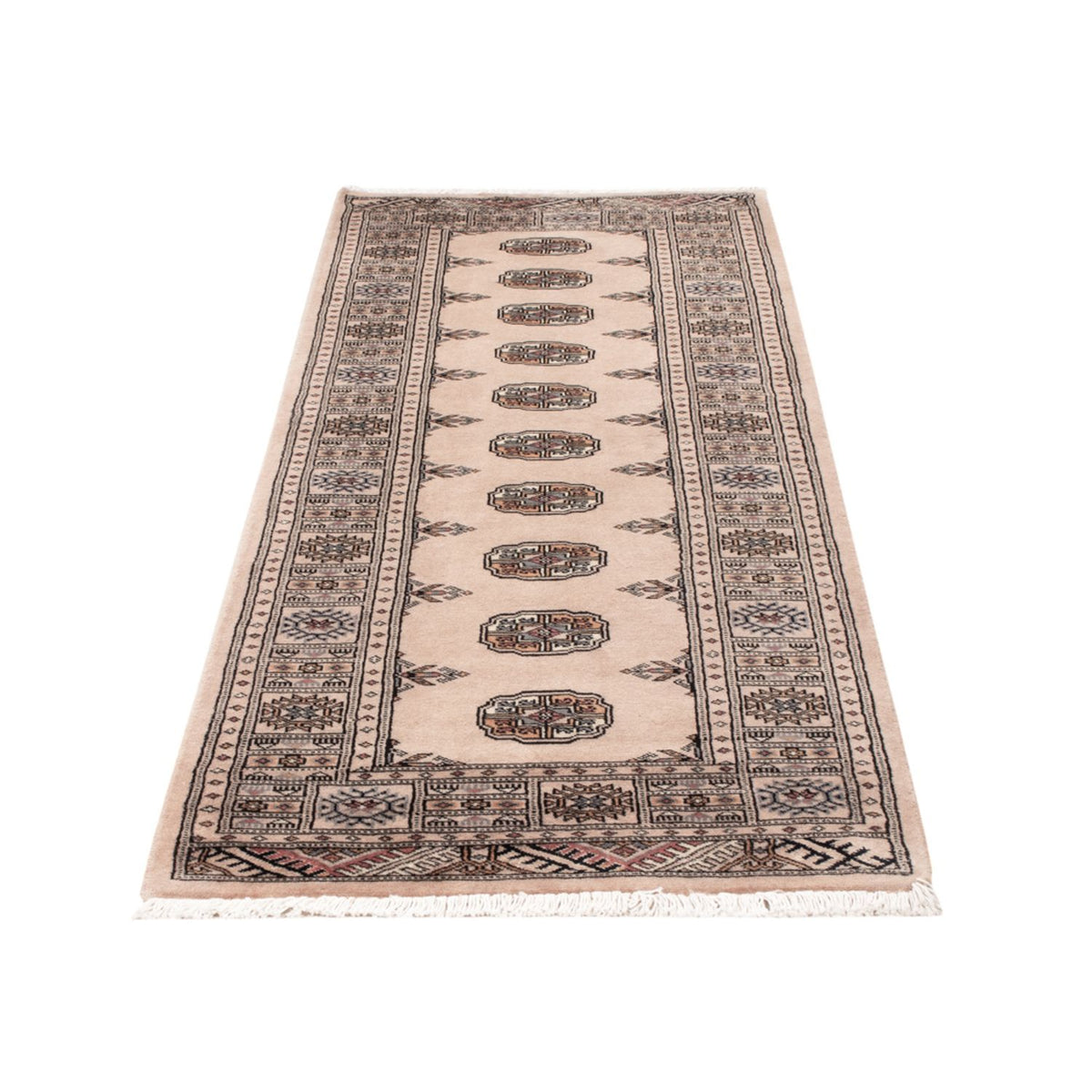 Tappeto corsia Tappeto Pakistani - 224 x 79 cm - beige