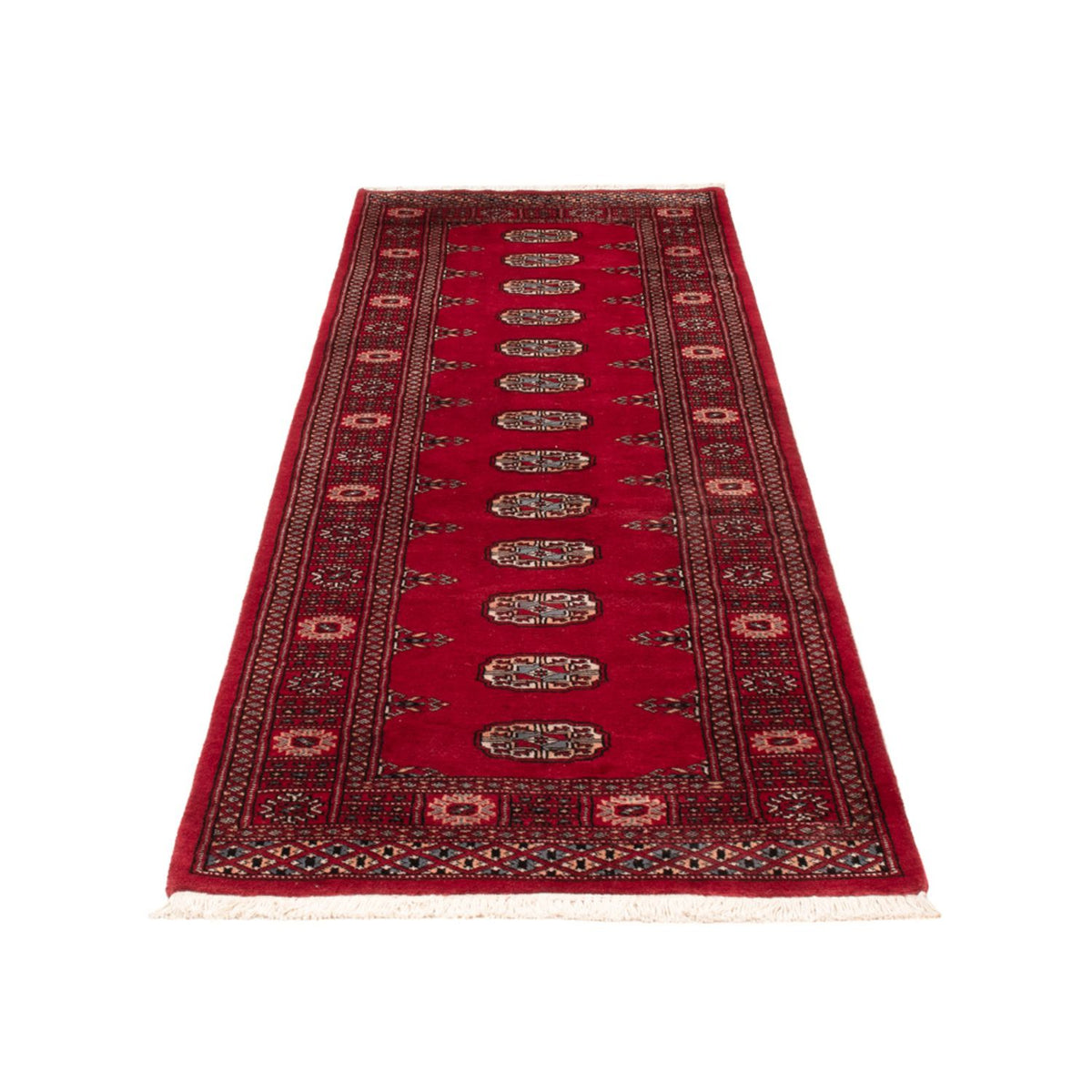 Tappeto corsia Tappeto Pakistani - 259 x 80 cm - rosso