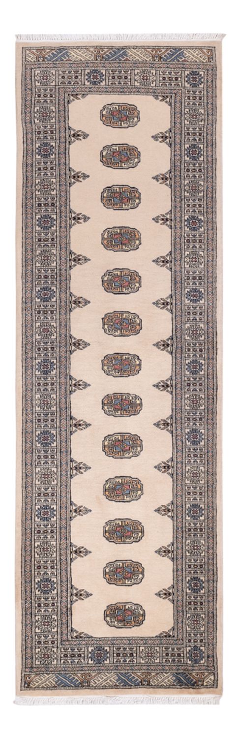 Tappeto corsia Tappeto Pakistani - 246 x 78 cm - beige