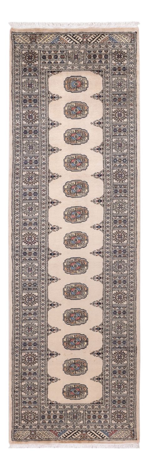 Tappeto corsia Tappeto Pakistani - 244 x 77 cm - beige