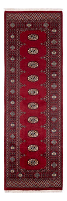 Tappeto corsia Tappeto Pakistani - 241 x 77 cm - rosso