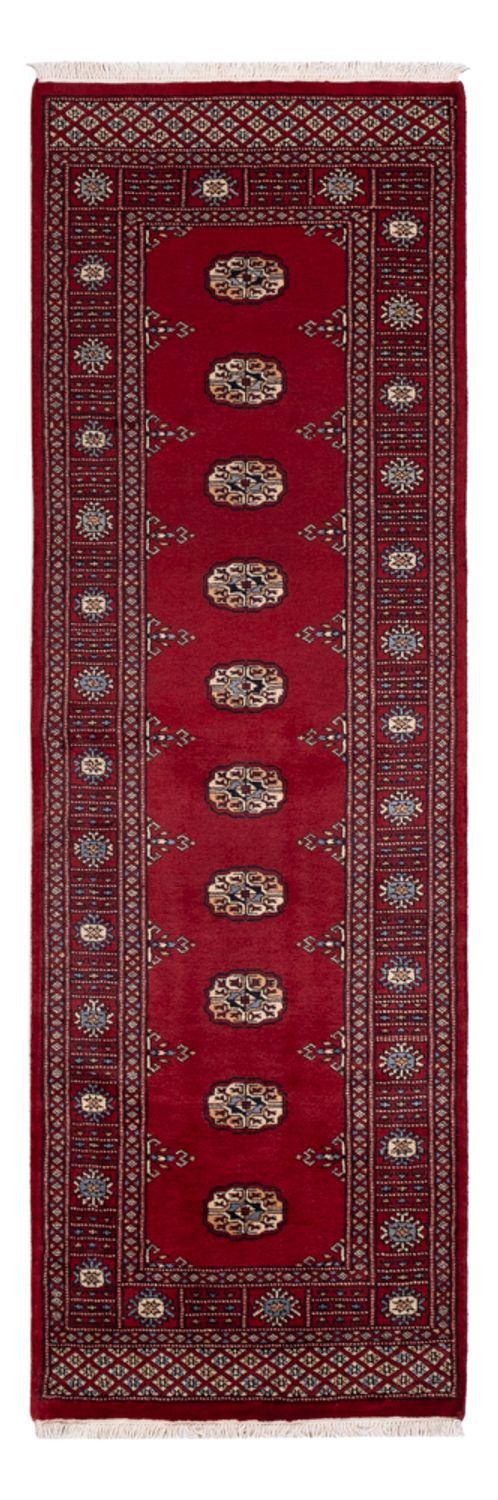 Tappeto corsia Tappeto Pakistani - 241 x 77 cm - rosso