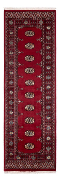 Tappeto corsia Tappeto Pakistani - 241 x 77 cm - rosso