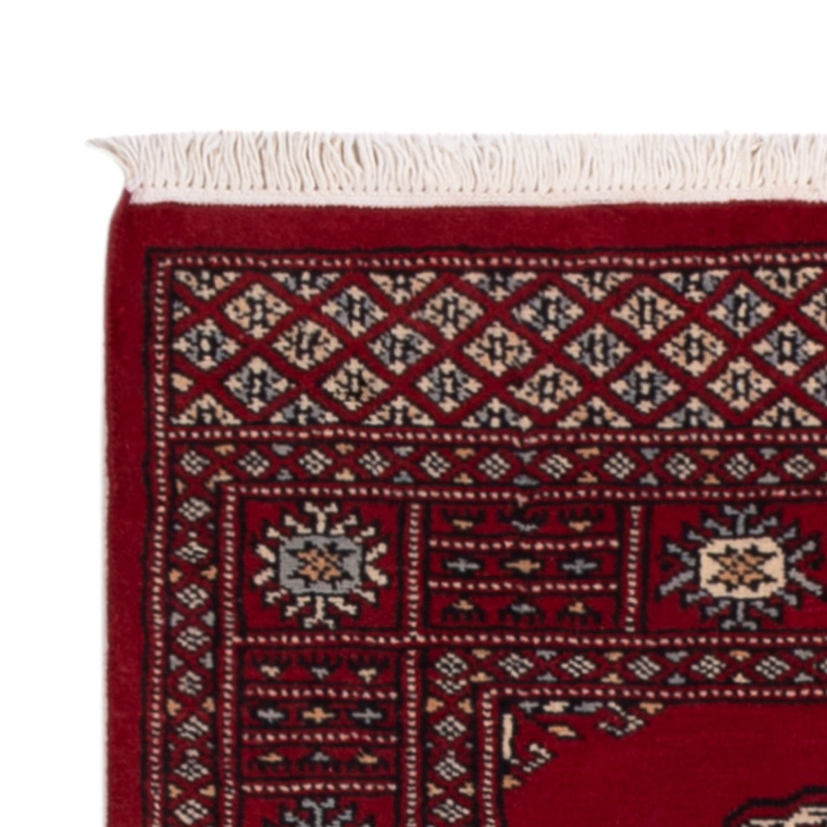 Tappeto corsia Tappeto Pakistani - 241 x 77 cm - rosso