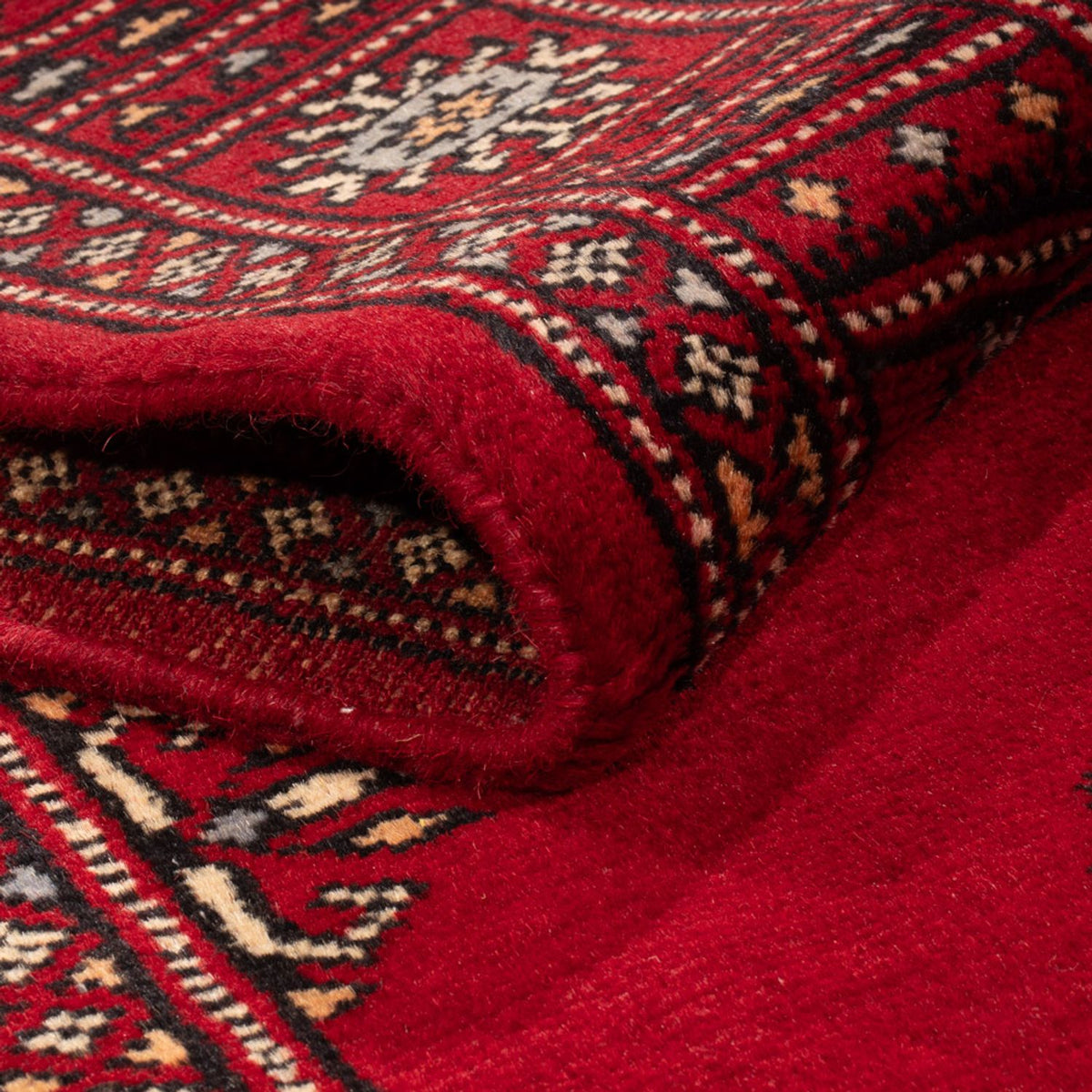 Tappeto corsia Tappeto Pakistani - 241 x 77 cm - rosso
