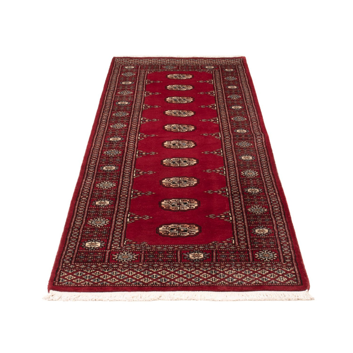 Tappeto corsia Tappeto Pakistani - 241 x 77 cm - rosso