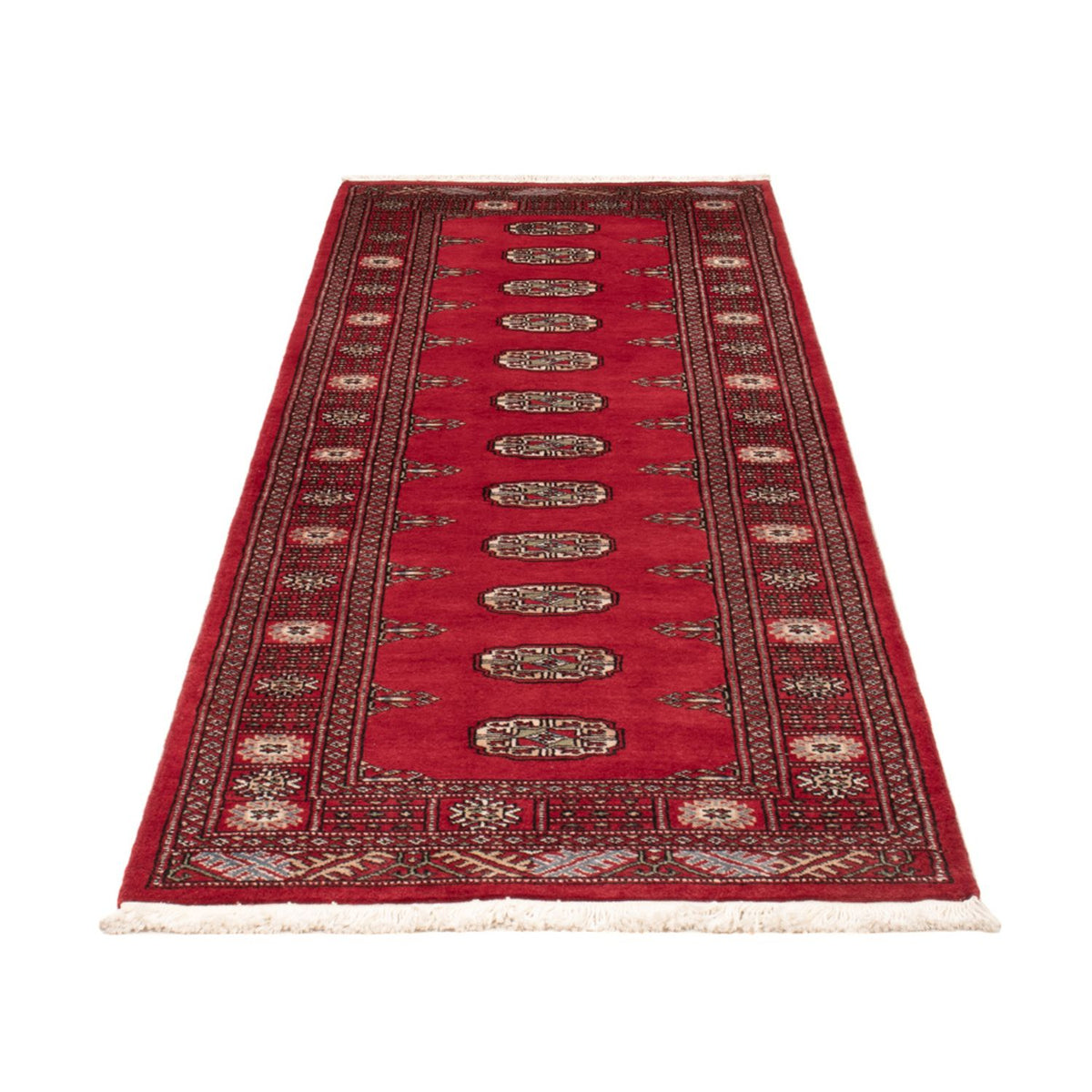 Tappeto corsia Tappeto Pakistani - 236 x 77 cm - rosso