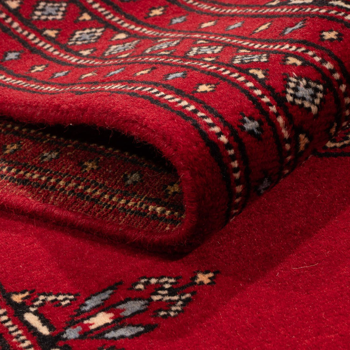Tappeto corsia Tappeto Pakistani - 262 x 77 cm - rosso