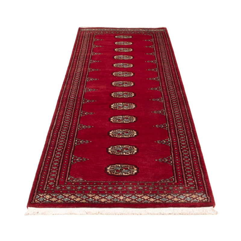Tappeto corsia Tappeto Pakistani - 262 x 77 cm - rosso