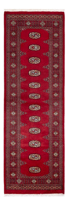 Tappeto corsia Tappeto Pakistani - 239 x 79 cm - rosso