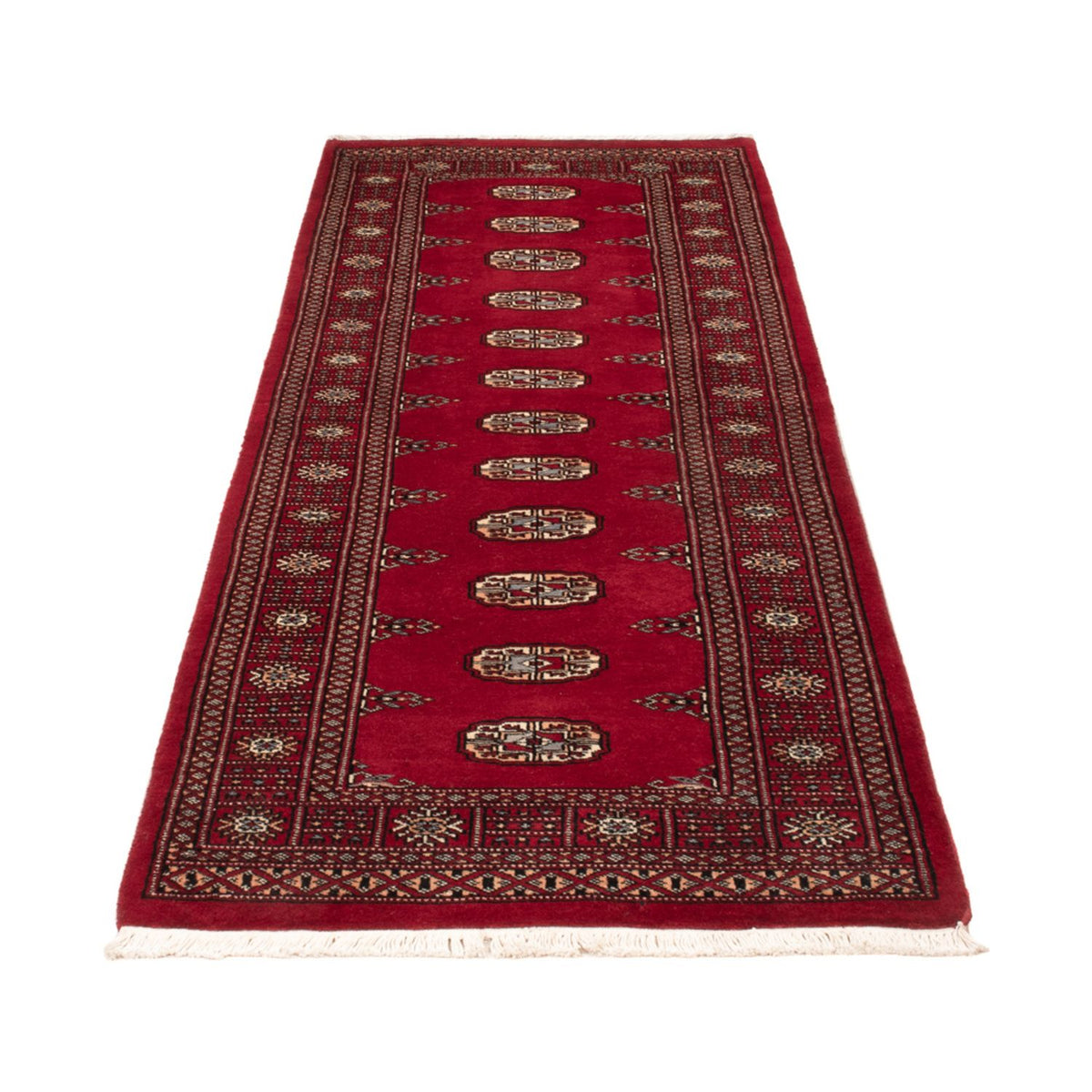 Tappeto corsia Tappeto Pakistani - 239 x 79 cm - rosso