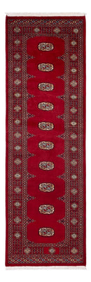 Tappeto corsia Tappeto Pakistani - 247 x 79 cm - rosso