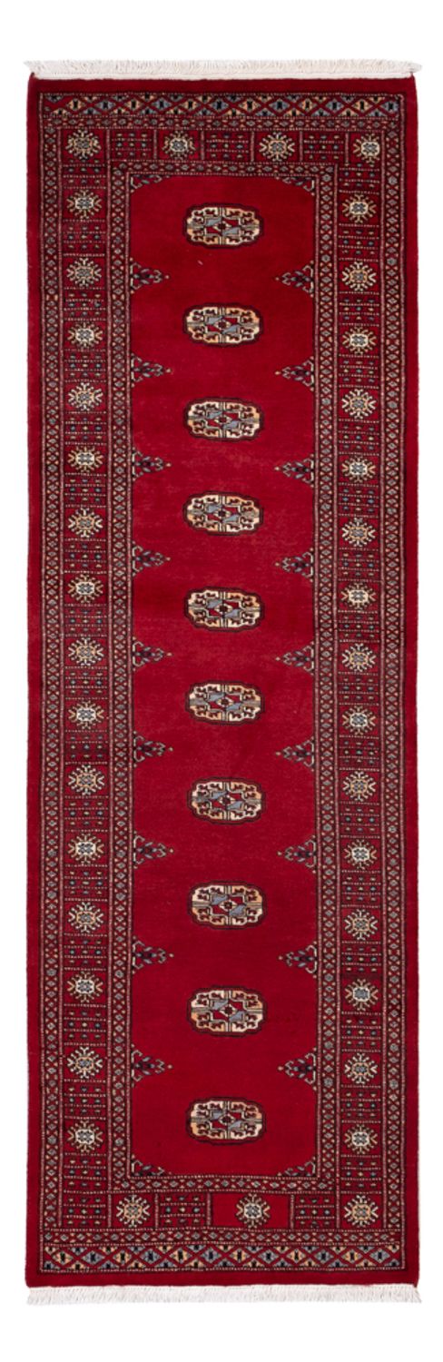 Tappeto corsia Tappeto Pakistani - 247 x 79 cm - rosso