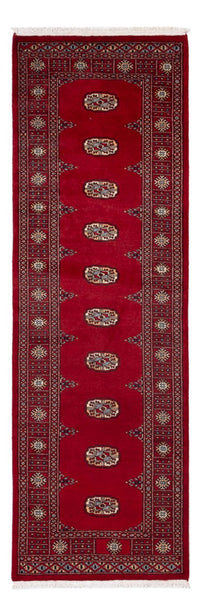 Tappeto corsia Tappeto Pakistani - 247 x 79 cm - rosso