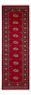 Tappeto corsia Tappeto Pakistani - 247 x 79 cm - rosso
