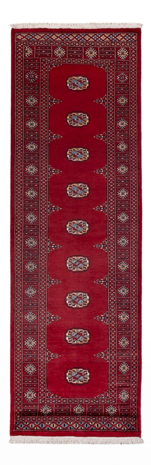 Tappeto corsia Tappeto Pakistani - 247 x 77 cm - rosso