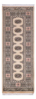 Tappeto corsia Tappeto Pakistani - 206 x 77 cm - beige