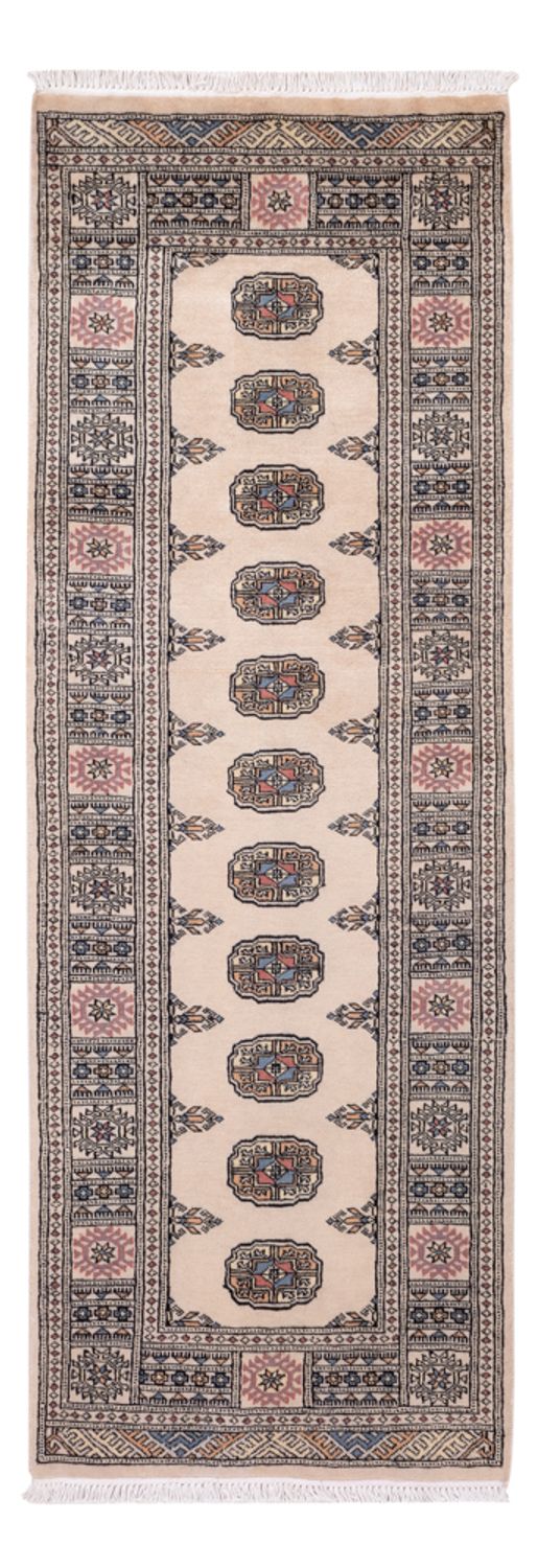 Tappeto corsia Tappeto Pakistani - 217 x 76 cm - beige