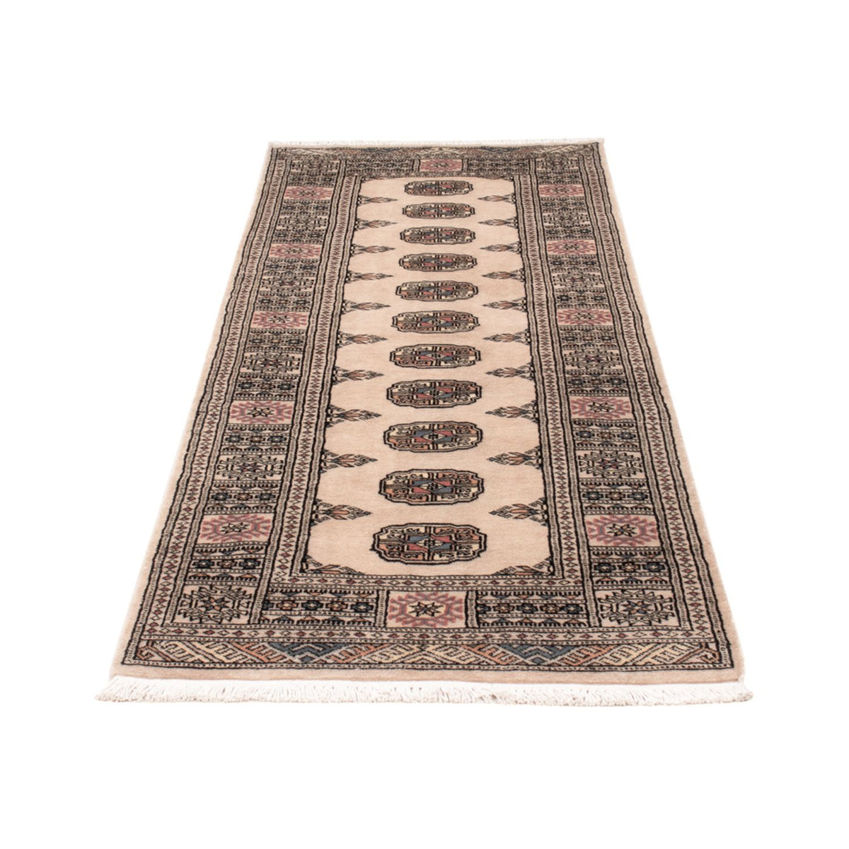 Tappeto corsia Tappeto Pakistani - 217 x 76 cm - beige