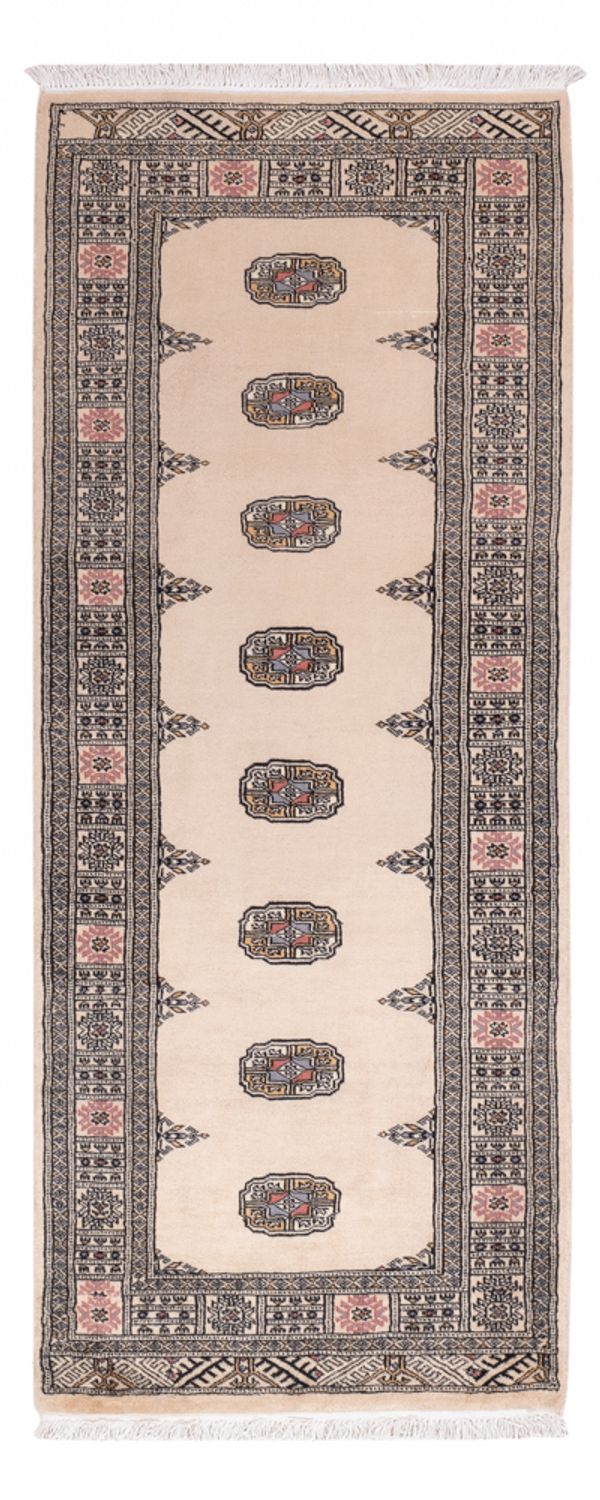 Tappeto corsia Tappeto Pakistani - 195 x 77 cm - beige