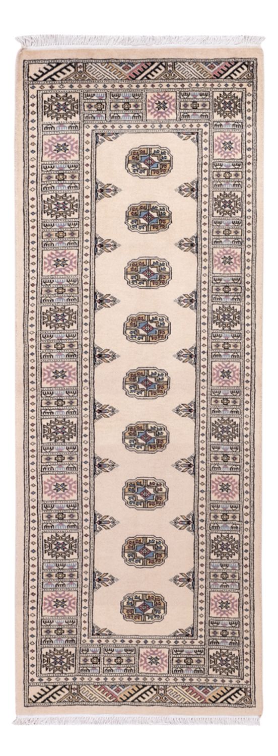 Tappeto corsia Tappeto Pakistani - 206 x 75 cm - beige