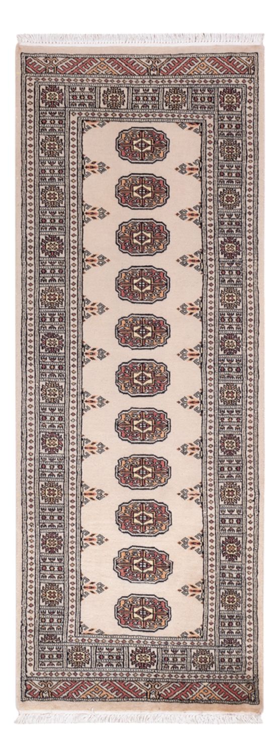 Tappeto corsia Tappeto Pakistani - 204 x 75 cm - beige