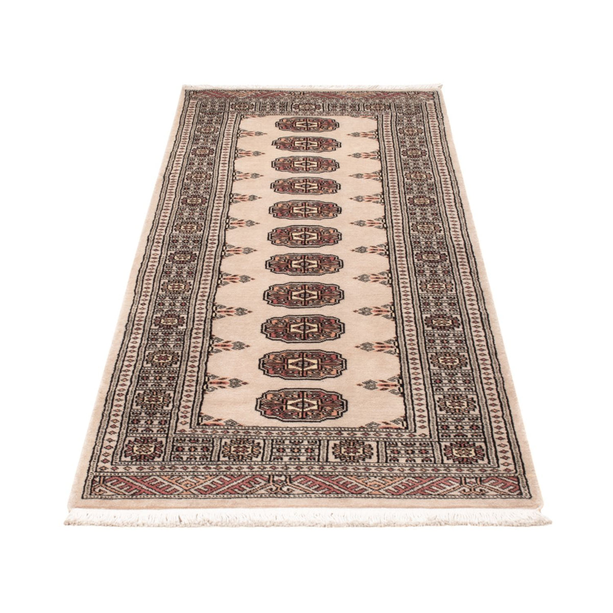 Tappeto corsia Tappeto Pakistani - 204 x 75 cm - beige