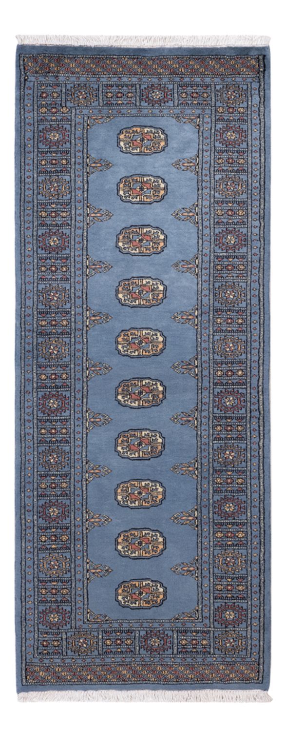 Tappeto corsia Tappeto Pakistani - 201 x 77 cm - blu