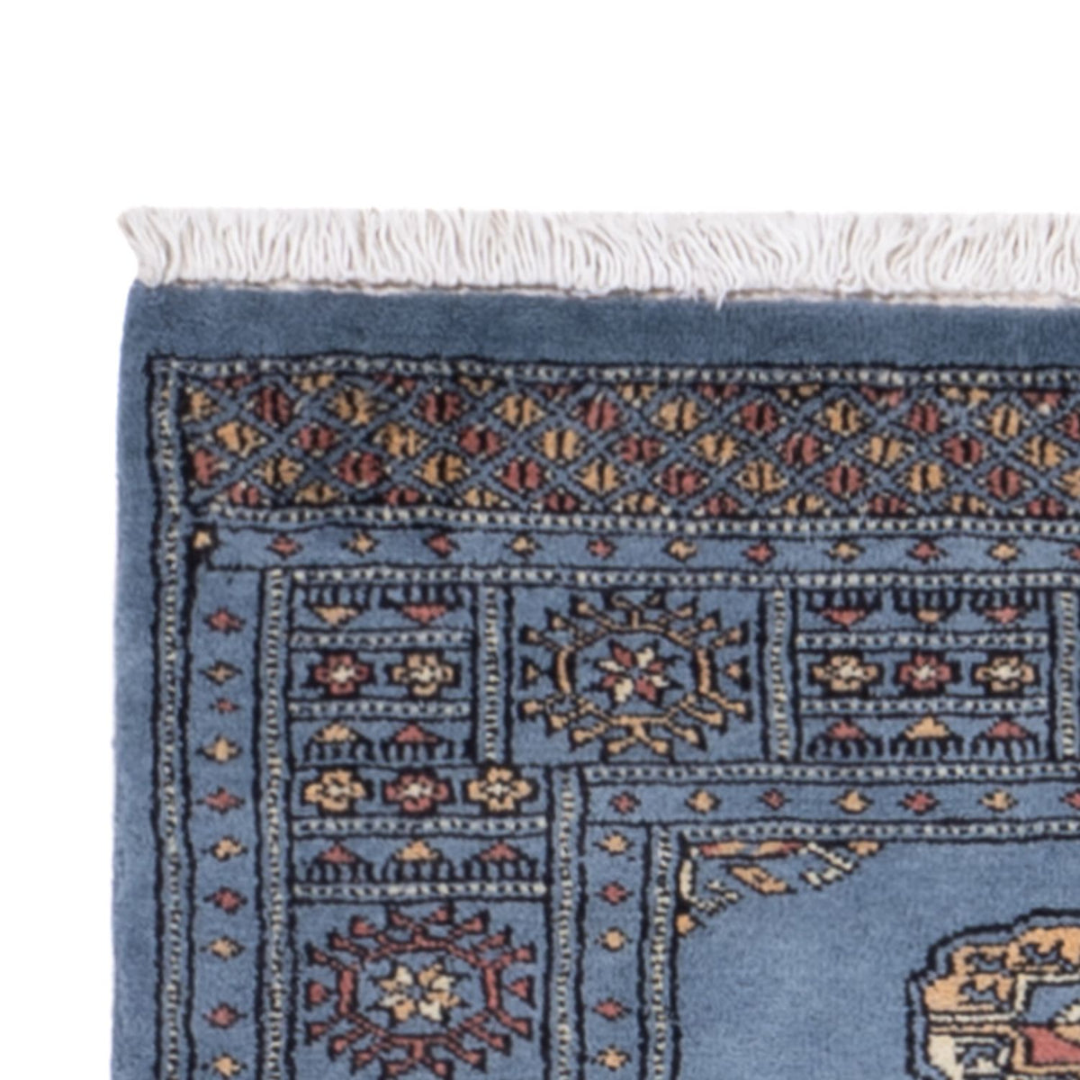 Tappeto corsia Tappeto Pakistani - 201 x 77 cm - blu