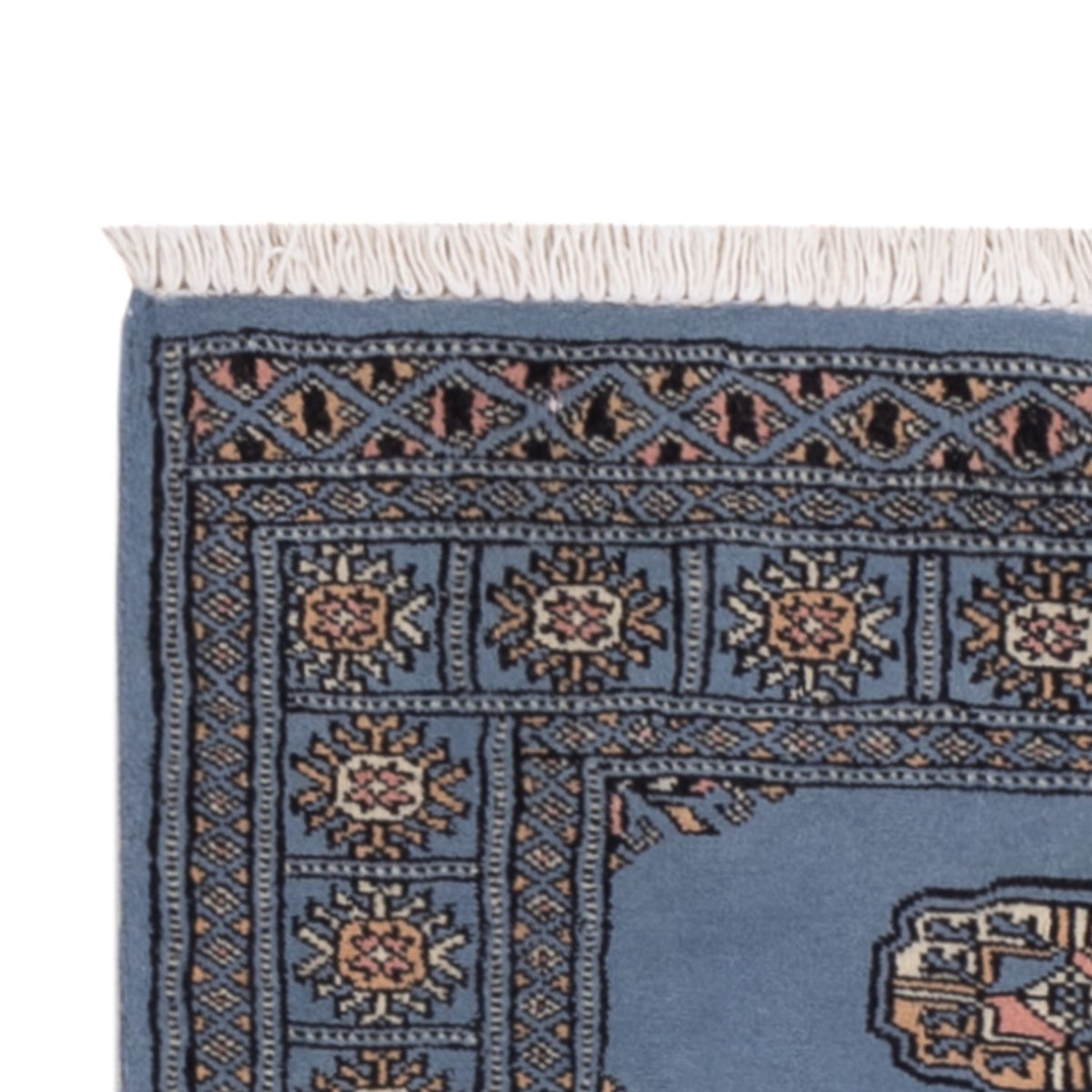 Tappeto corsia Tappeto Pakistani - 196 x 77 cm - blu