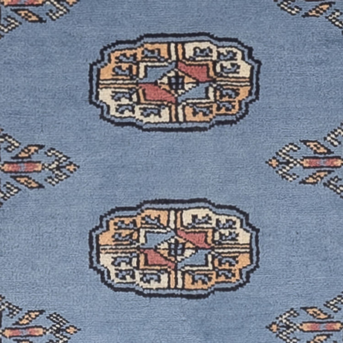 Tappeto corsia Tappeto Pakistani - 197 x 77 cm - blu