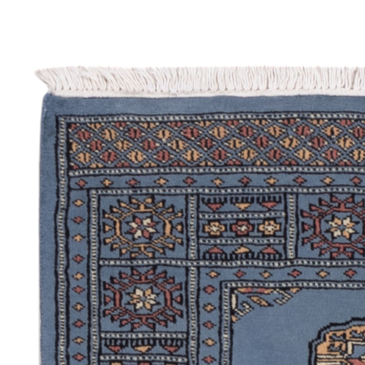 Tappeto corsia Tappeto Pakistani - 197 x 77 cm - blu