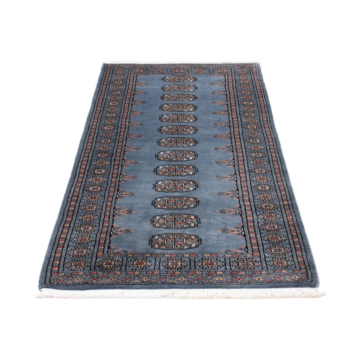Tappeto corsia Tappeto Pakistani - 189 x 75 cm - blu